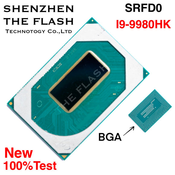 10729 BGA Chip 100%Test SRFD0 I9-9980HK