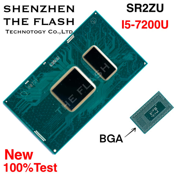 10729 BGA Chip 100%Test SR2ZU I5-7200U