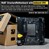10729 The 12TH Modified Laptop CPU motherboard 10729 ITX 12450H (ES) QXZR 8C12T