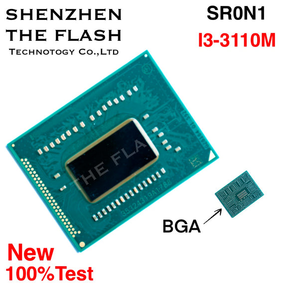 10729 BGA Chip 100%Test SR0N1 I3-3110M