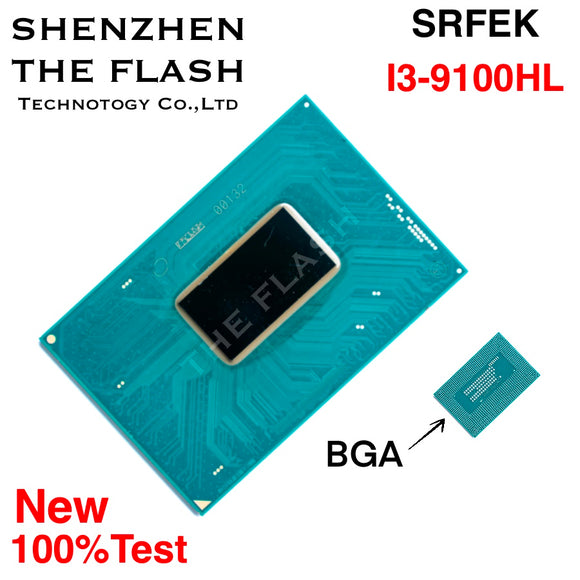 10729 BGA Chip 100%Test SRFEK I3-9100HL