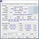 10729 8TH  COFFEE LAKE  QP89  I5-8300H   0000   2.3G 4C8T   MODIFIED LAPTOP CPU TO LGA 1151